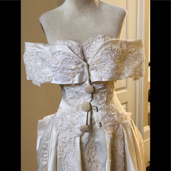 STUNNING CUSTOM DRESS SET/POUCH/SIZE XS - Picture 4 of 16